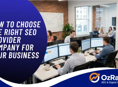 Right SEO Provider Company for Your Business
